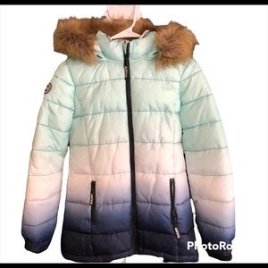 Justice Girls’ Puffer Coat Size 12